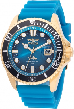 Invicta Pro Diver Date Quartz Blue Dial Mens Watch - Model 47170
