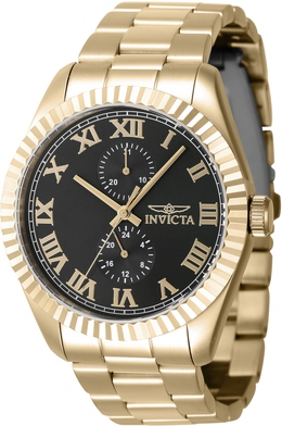 Invicta Specialty GMT Quartz Black Dial Mens Watch, 47429