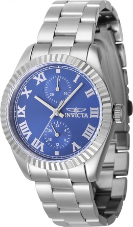 Invicta Specialty 47437 GMT Quartz Blue Dial Ladies Watch