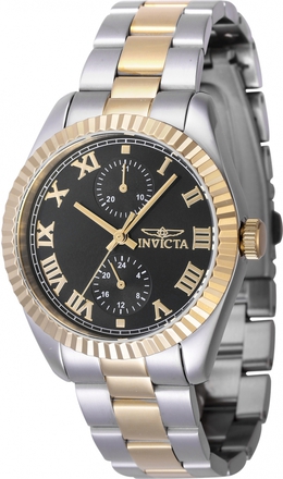 Invicta Specialty GMT Quartz Black Dial Ladies Watch, Article: 47439
