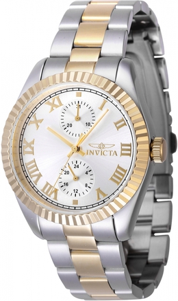 Invicta 47440 Specialty Series Ladies Watch - Silver Dial Quartz GMT