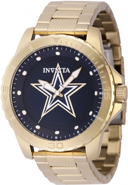 Invicta NFL Dallas Cowboys Mens Quartz Watch Blue Dial 48091