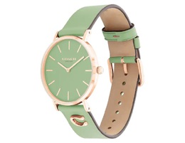 Coach Perry Quartz Green Dial Ladies Watch Model 14503921
