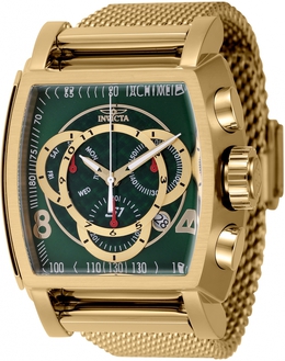 Invicta S1 Chronograph Green Dial Mens Watch 46015