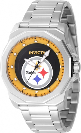 Invicta Nfl Pittsburgh Steelers Mens Quartz Watch 47921