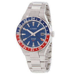 Citizen Series8 GMT Automatic Blue Dial Mens Watch | NB6030-59L