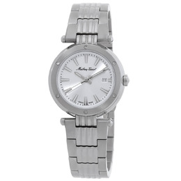 Mathey-Tissot Neptune Quartz Silver Dial Ladies Watch d912ai