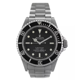 Pre-owned Rolex Submariner Automatic Chronometer Black Dial Mens Watch 14060m