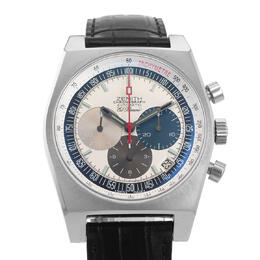 Pre-Owned Zenith El Primero Vintage 1969 Chronograph Automatic White Dial Mens Watch, Article No. 03.1969.469