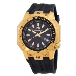 Technomarine Manta Sea Quartz Black Dial Mens Watch - TM-224011