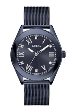 Guess Noble Quartz Digital Black Dial Mens Watch GW0495G3