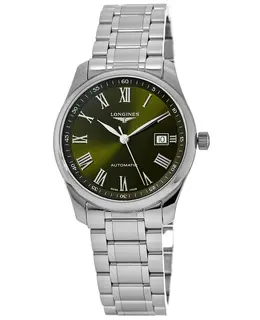 Longines Master Collection Automatic Green Dial Steel Men's Watch - L28934096
