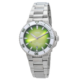 Oris Aquis Date Automatic Green Dial Mens Watch - 01 733 7787