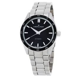 Hamilton Jazzmaster Performer Automatic Black Dial Watch - Model H36205130