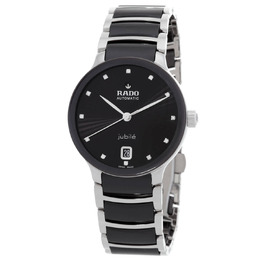 Rado Centrix Diamonds Automatic Black Dial Ladies Watch R30031742