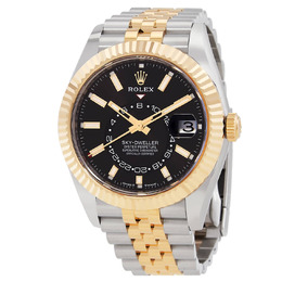 Rolex Sky-Dweller GMT Automatic Chronometer Black Dial Mens Watch Ref. 336933-0004