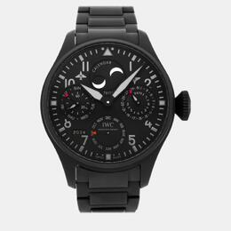 IWC Black Ceratanium Big Pilot's IW5036-04 Automatic Men's Chronograph Watch