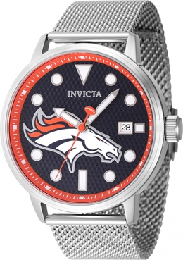 Invicta Nfl Denver Broncos Quartz Mens Watch Model: 47984