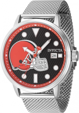 Invicta 47987 - NFL Cleveland Browns Mens Quartz Watch Brown Dial