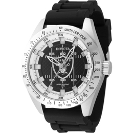 Mens NFL Raiders Quartz Watch - Model: INV47859