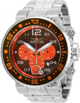 Invicta NFL Cleveland Browns Chronograph Mens Watch Art: 30262