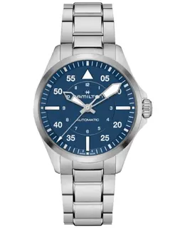 Hamilton Khaki Aviation Pilot Auto 39mm Blue Dial Steel Men's Watch H76305140/Model Number
