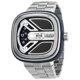 Sevenfriday Urban ExplorerUrban Explorer Automatic Black Dial Mens Watch m1b/01m