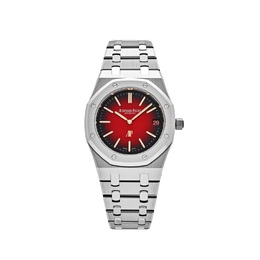 Audemars Piguet Royal Oak Automatic Red Dial Mens Watch 16202xt.oo.1240xt.01