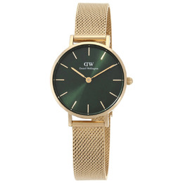 Daniel Wellington Petite Quartz Green Dial Ladies Watch dw00100479