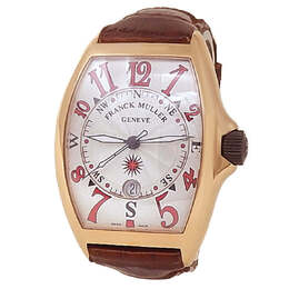 Pre-owned Franck Muller Mariner Automatic Silver Dial Mens Watch 8080 SC DT