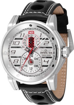 Invicta Invicta Racing GMT Quartz Silver Dial Mens Watch 47536