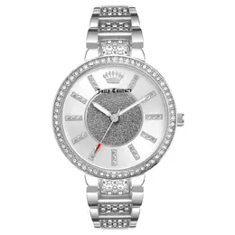 Juicy Couture Silver Metal Watch jcjc1313svsvac Analog Quartz