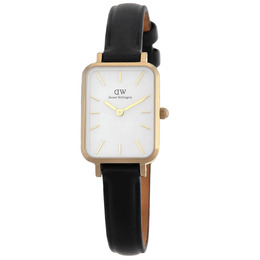 Daniel Wellington Quadro Quartz Eggshell White Dial Ladies Watch dw00100559