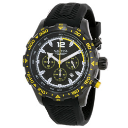 Nautica NST Chronograph Quartz Black Dial Men Watch napnss403