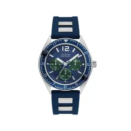 Guess Blue Synthetic Watch guw1167g1ac Quartz Analogical Movement