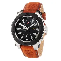 Timberland Brown Leather Watch titbl1331js02cac