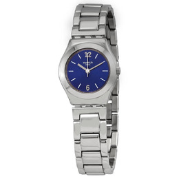 Swatch Littlesteel Blue Dial Ladies Watch, YSS331G