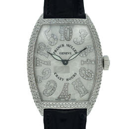 Franck Muller 8880 ch nbr d6 cd Cintree Curvex Crazy Hours Diamond Mens Watch