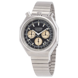 Citizen Tsuno Chronograph Quartz Black Dial Mens Watch an3700-54e