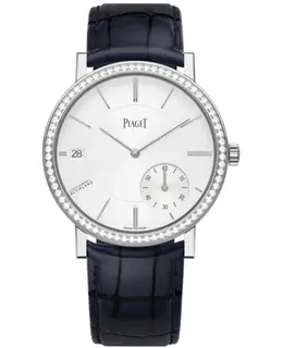 Piaget Altiplano Automatic Origin Grey Dial - 18K White Gold Diamond Bezel Model G0A45403 Men's Watch