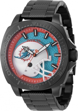 Invicta NFL Miami Dolphins Mens Watch Light Blue Dial 47871