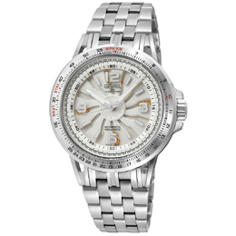 Gevril Wind Master Automatic White Dial Mens Watch 49304b