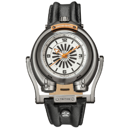 Gevril Triton White Dial Mens Watch 3404s