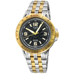 Gevril Wind Master Automatic Black Dial Mens Watch 49303b