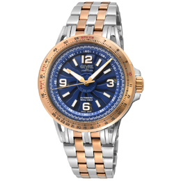 Gevril Wind Master Automatic Blue Dial Mens Watch 49302b