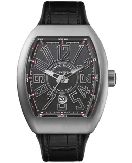 Franck Muller Vanguard Grey Dial, Automatic Movement, Leathery Bracelet - Model V45SCBRACB