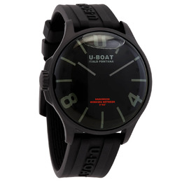 U-Boat Darkmoon Quartz Black Dial Mens Watch Model 9544