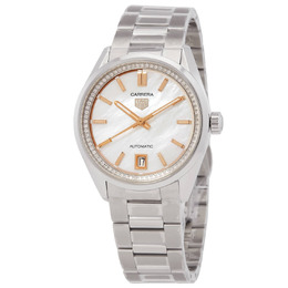 Tag Heuer Carrera Automatic Diamond Ladies Watch wbn231c.ba0001