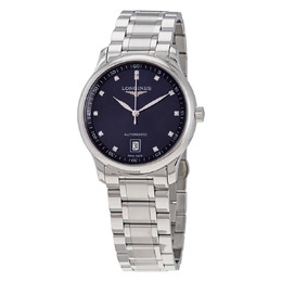 Longines Master Collection Automatic Diamond Mens Watch l2.628.4.97.6