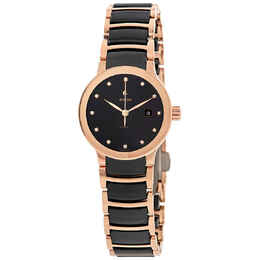 Rado Centrix Automatic Diamond Black Dial Ladies Watch r30183732